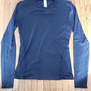 Women's Long Sleeve Navy Top